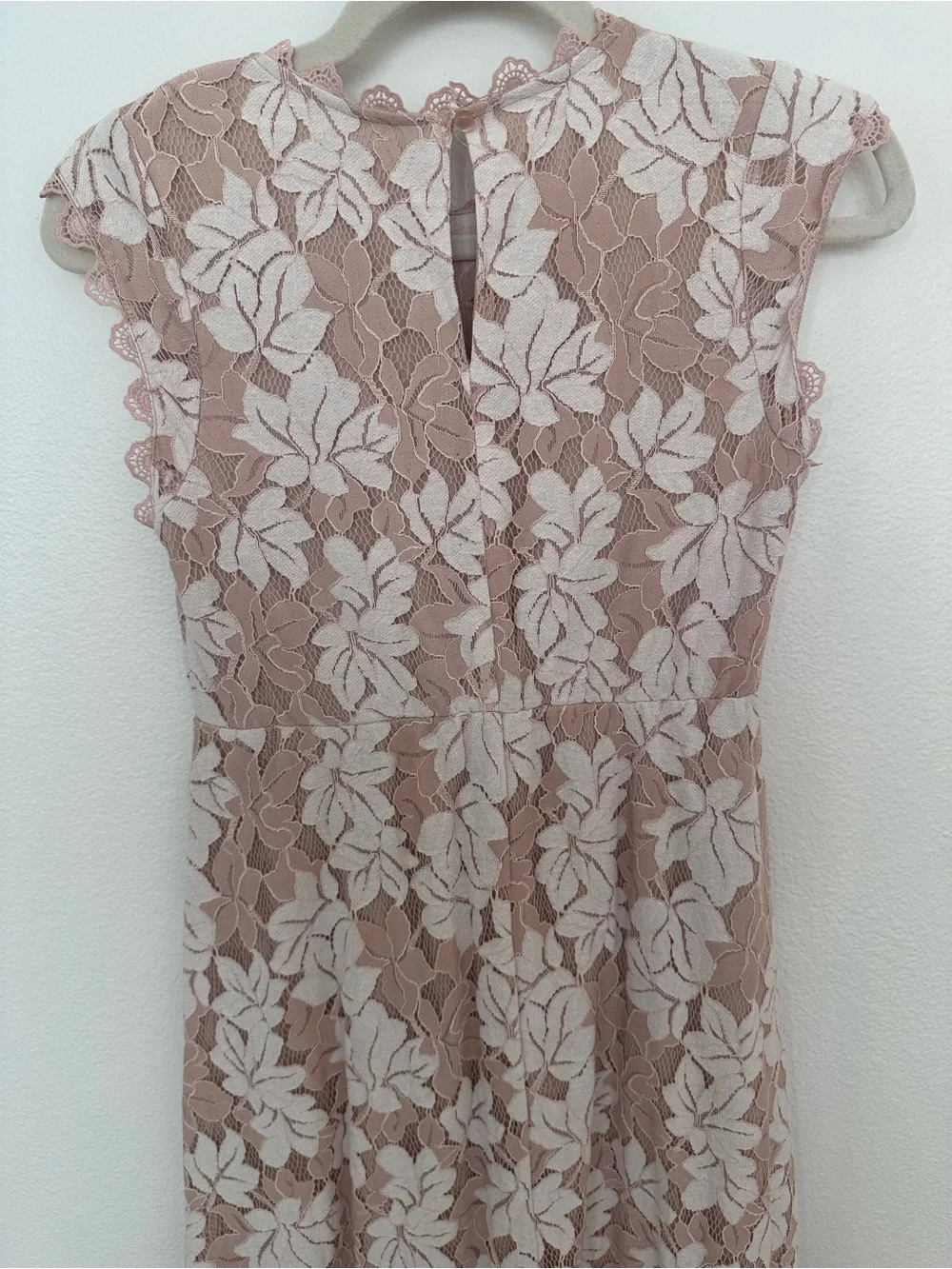 Poppies and Roses Girls Elegant Pink Lace high low Dress